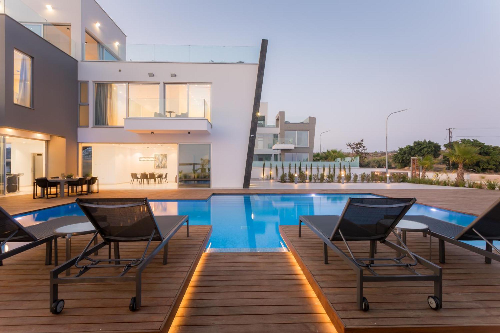 Seaview Luxury Villas Agia Napa Exterior foto