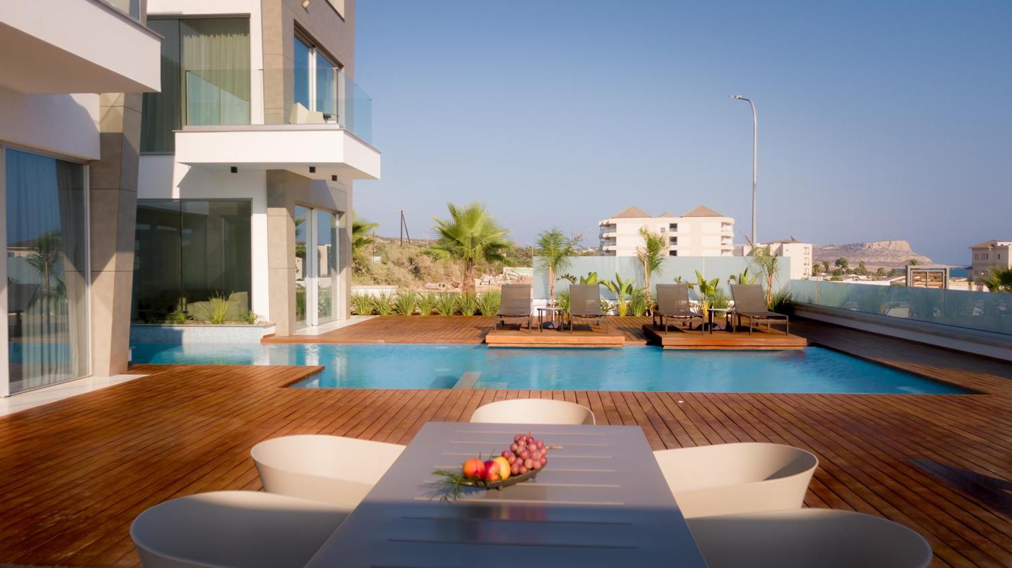 Seaview Luxury Villas Agia Napa Exterior foto